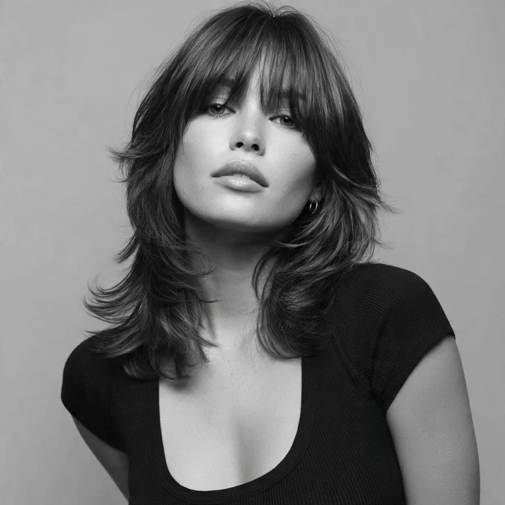 25 Gorgeous Types of Bangs to Try in 2025 13 Shag Bangs