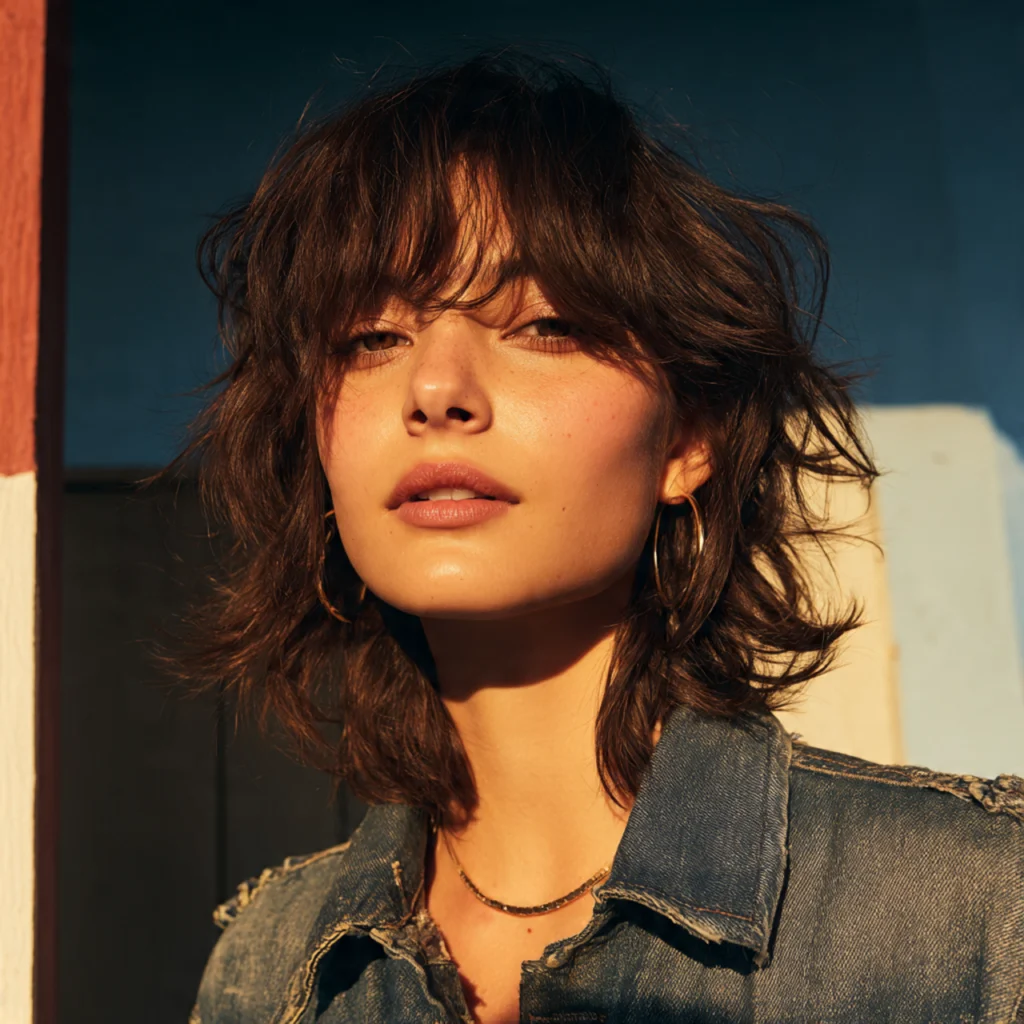 22 Best Hairstyles for Oval Shaped Face to Try in 2025 15 Shag Cut