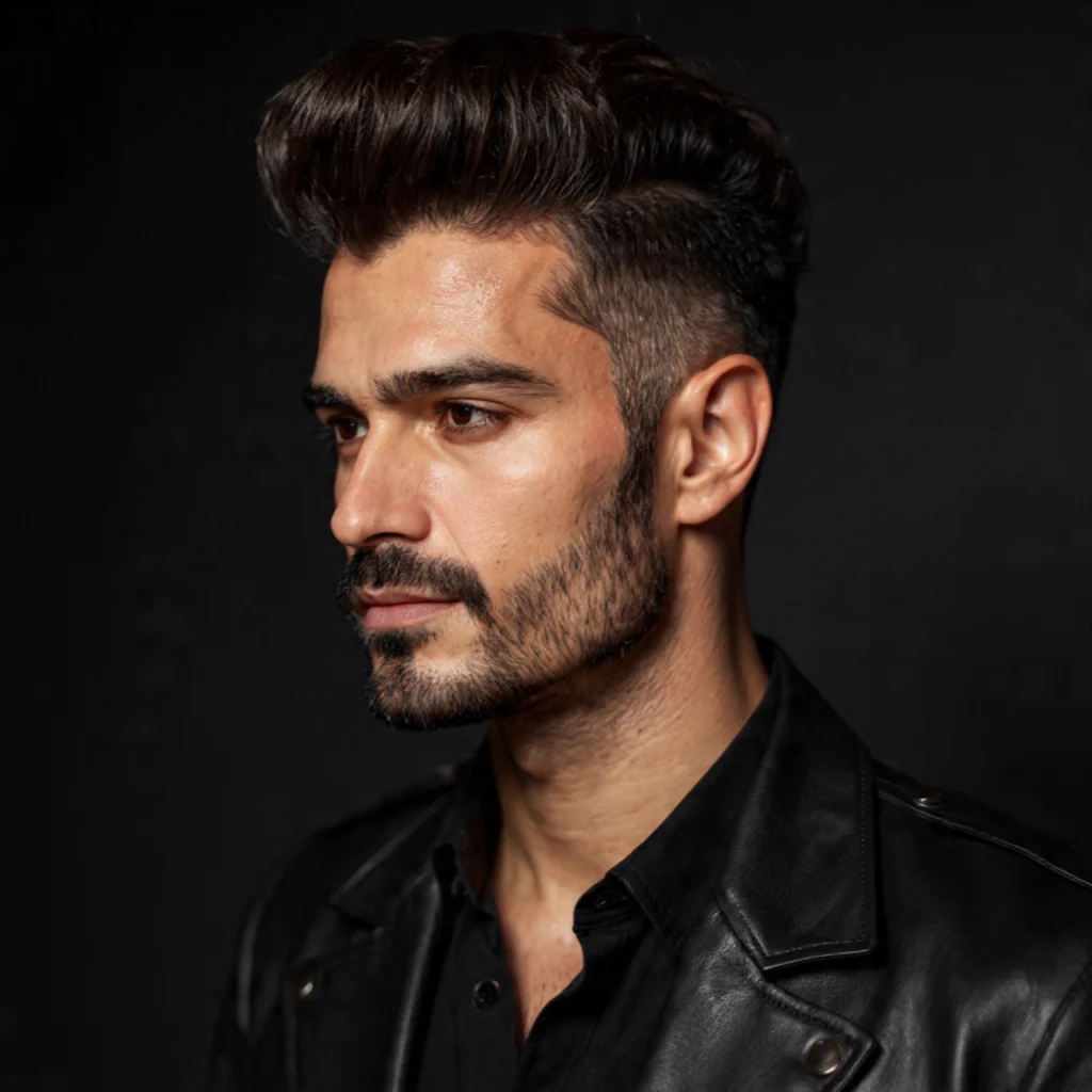 20 Stunning Side Shaved Hairstyles to Inspire Your Next Look 13 Side Shaved Pompadour