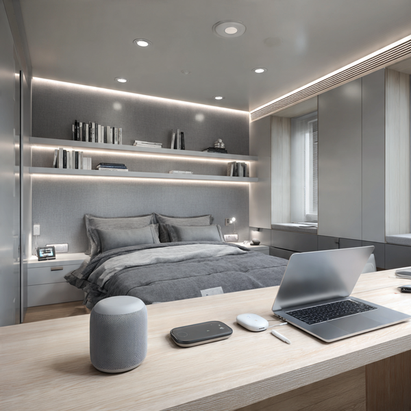 20 Best Genius Bedroom Office Combo Designs for Small Spaces 18 Tech-Savvy Smart Office