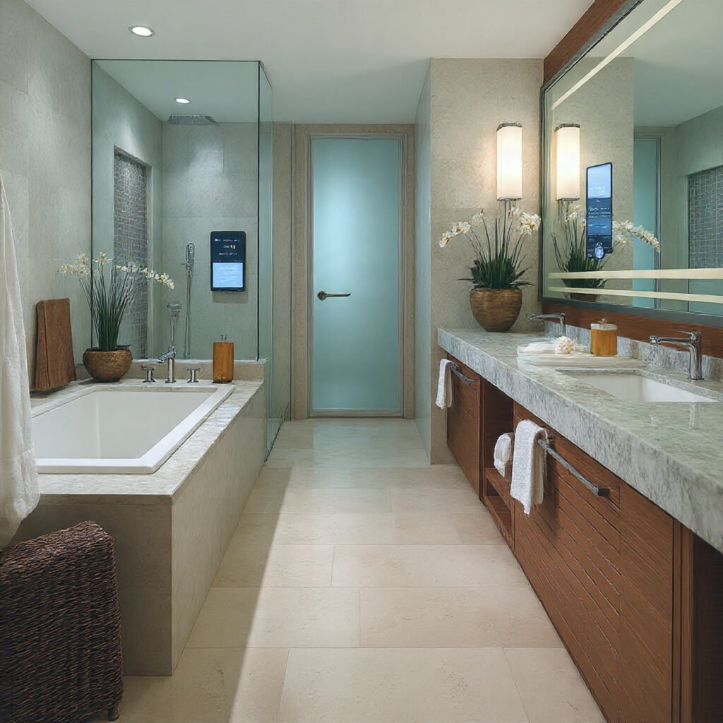 22 Stunning Bathroom Makeover Ideas 10 Add Smart Technology