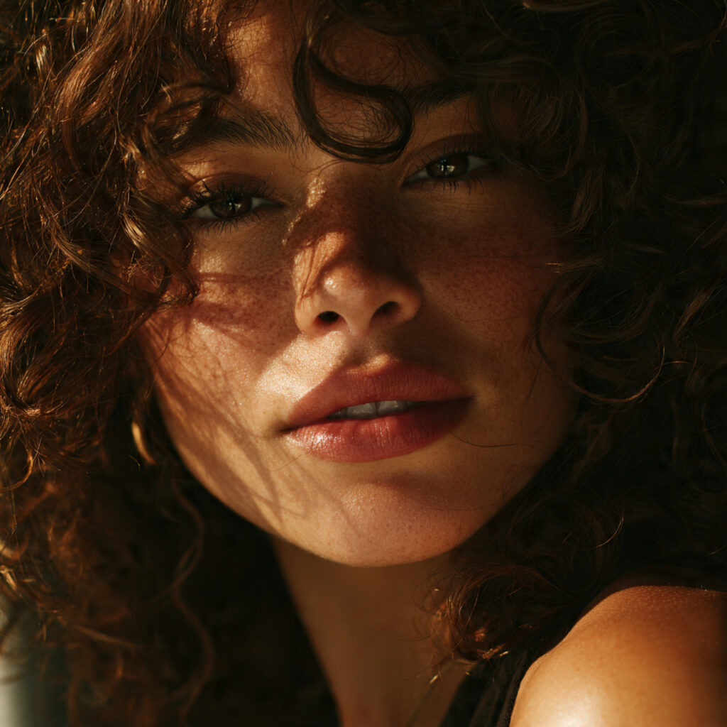 Air-Dried Natural Curls