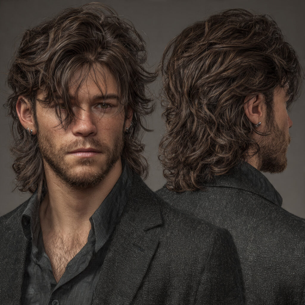 Blended Subtle Mullet