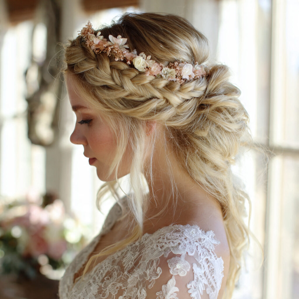 Braided Crown Halo