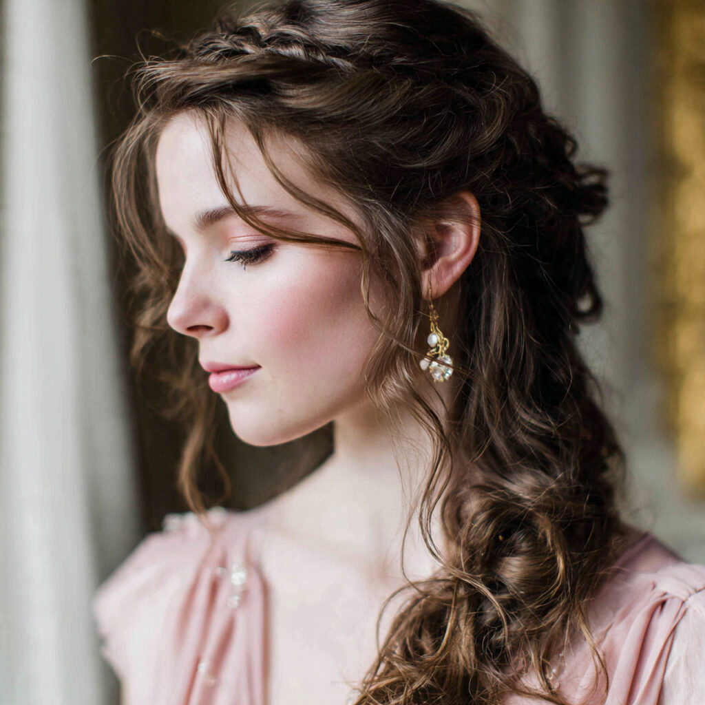 Braided Side Swept Look