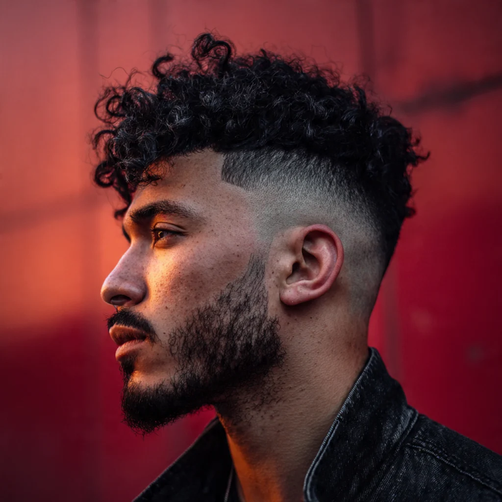 22 Best Faded Mullet Hairstyles for Men – Modern Cuts That Turn Heads 5 Burst Fade Mullet