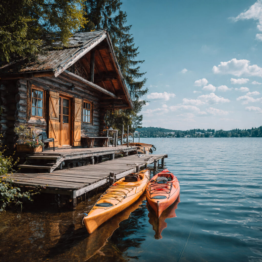 Cabin with Kayak Access