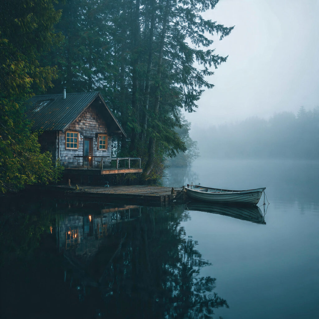 Cabin with Private Dock