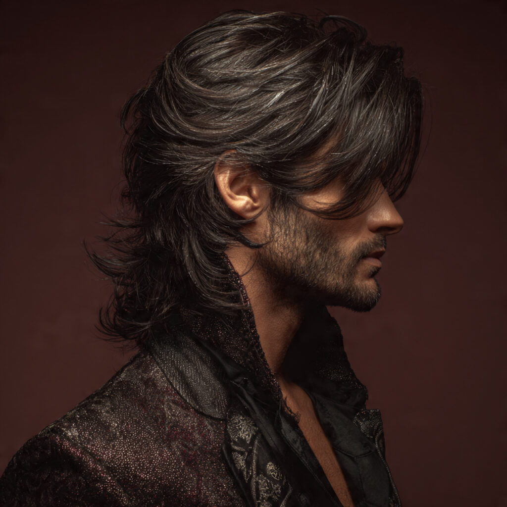 Celebrity-Inspired Subtle Mullet