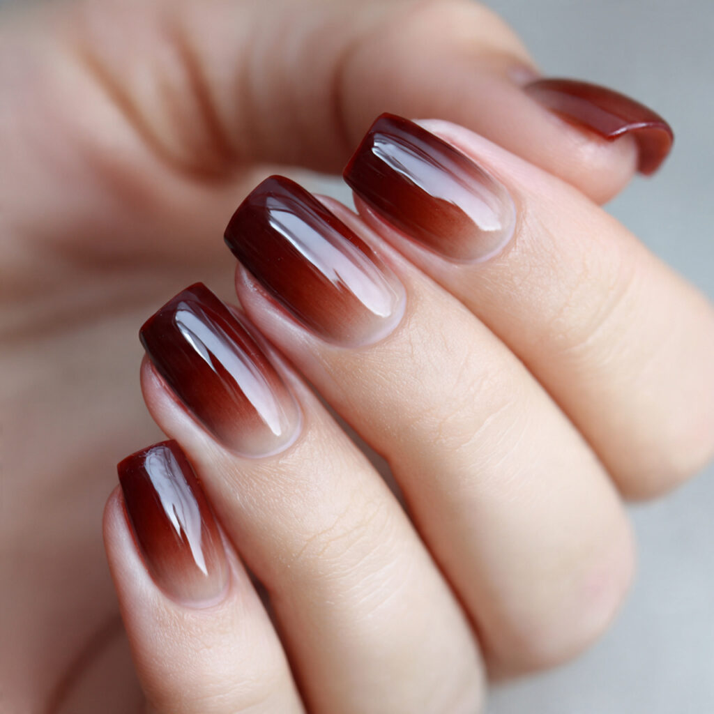 Chestnut Brown Ombre