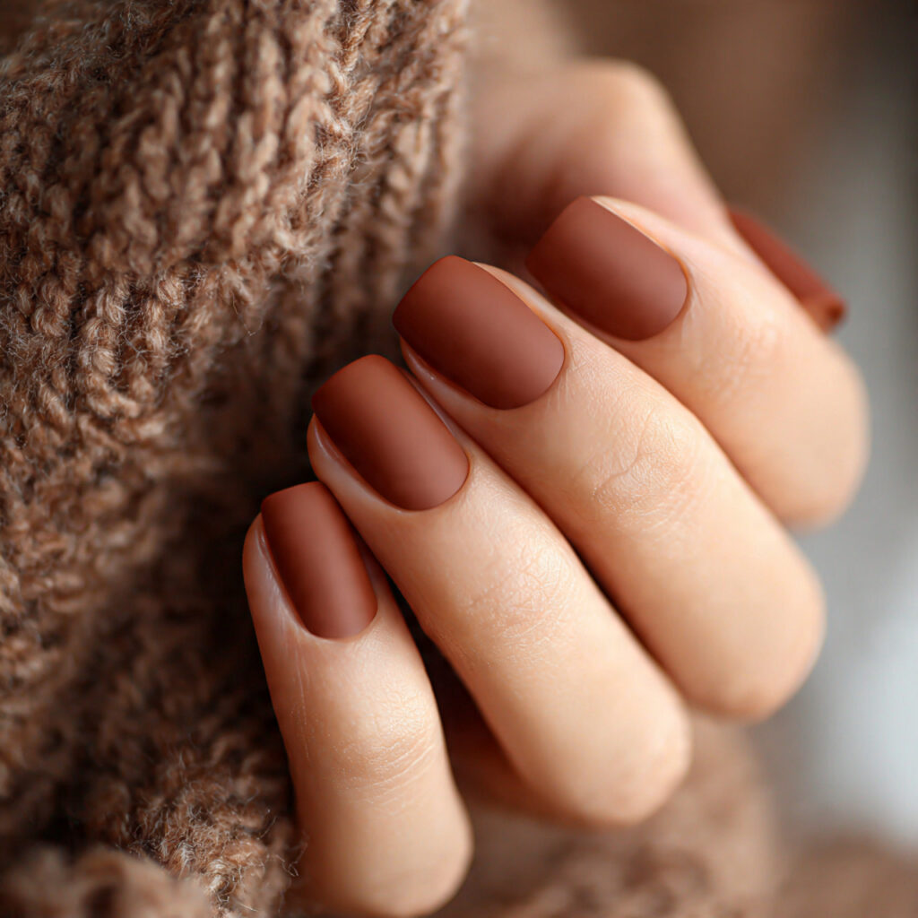 Cinnamon Brown Cozy Look