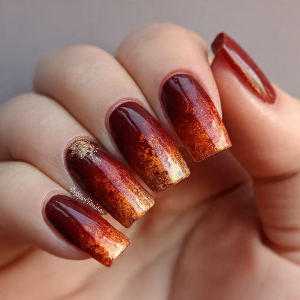 Cinnamon Spice Ombre