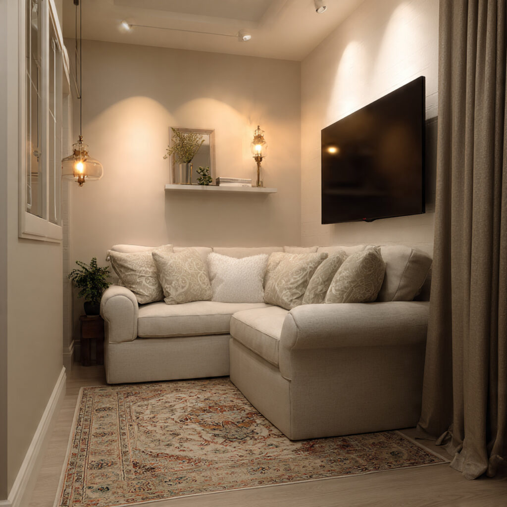 The Ultimate Guide to Creating a Cozy TV Room: 20 Ideas for Comfort, Warmth & Style 15 Compact Corners