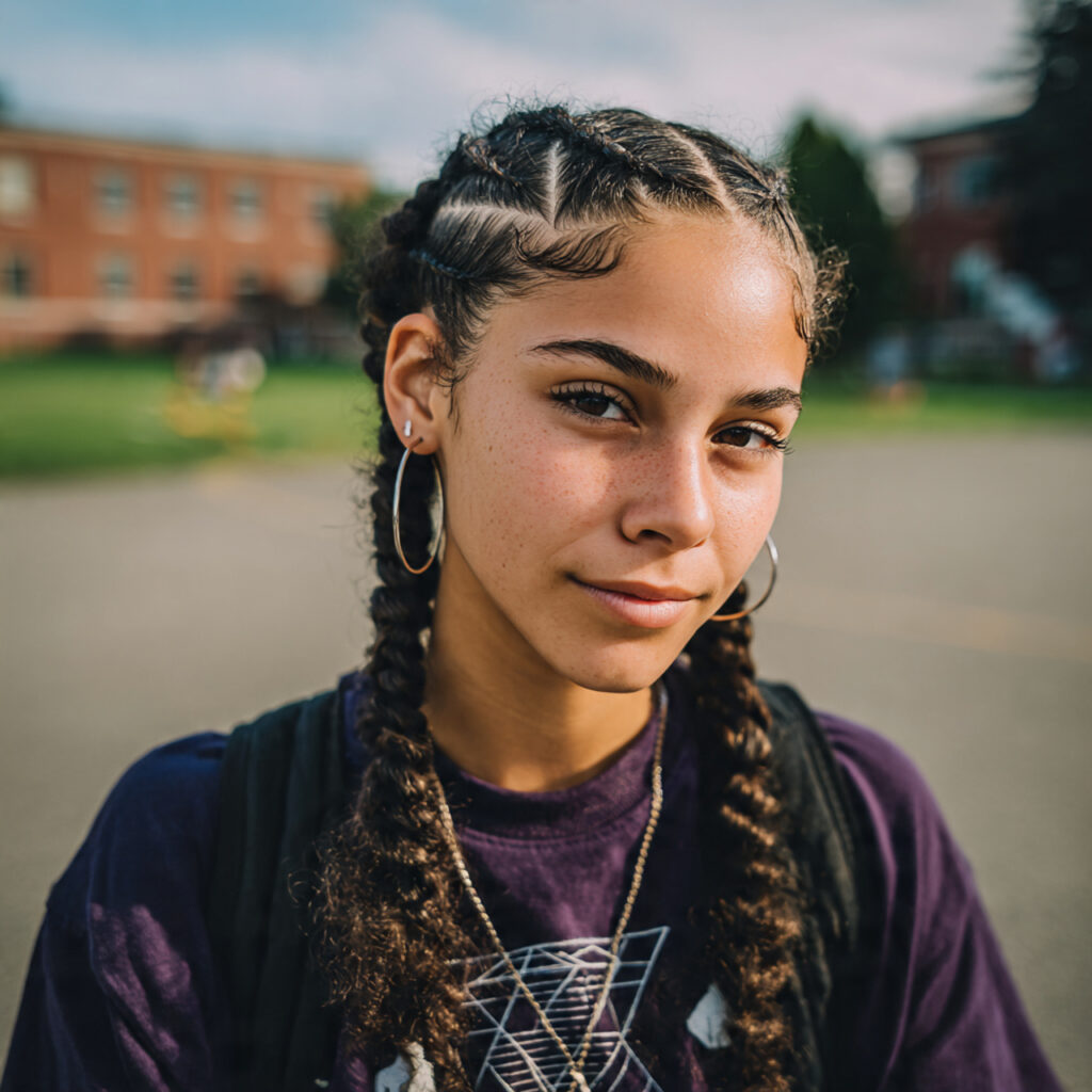 Cornrow Hairstyles For School