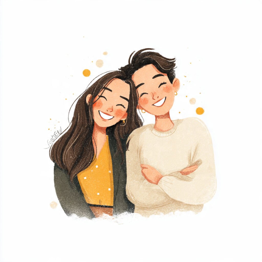 Custom Couple Portrait