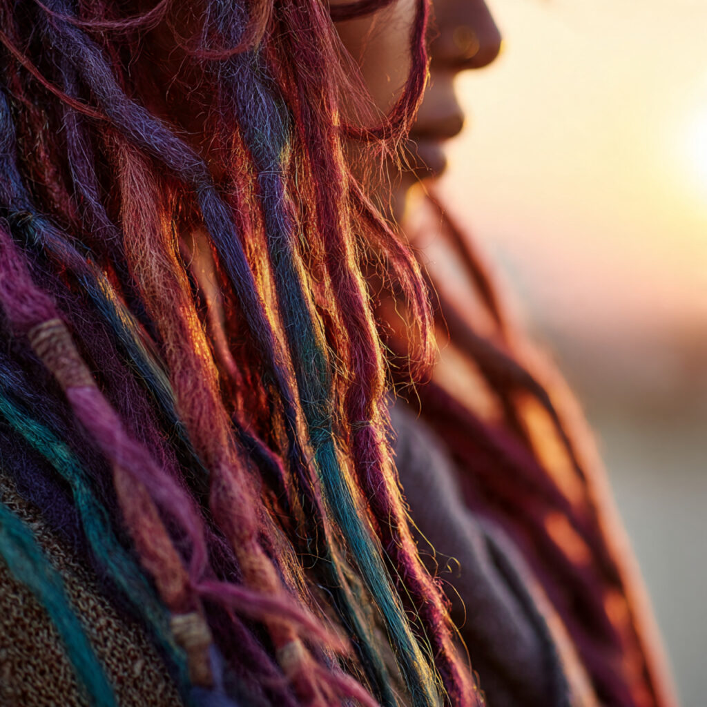 Dyed Locs