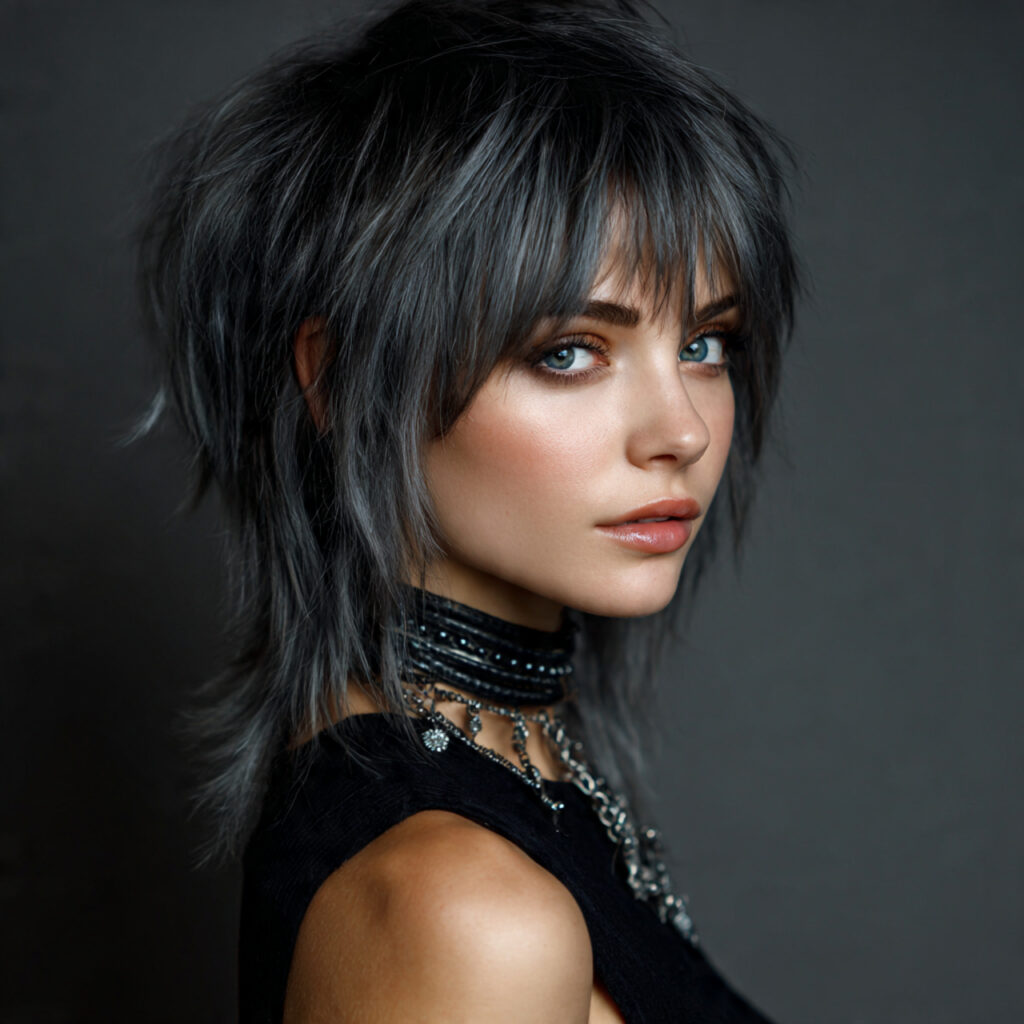 Edgy Shag with Texture