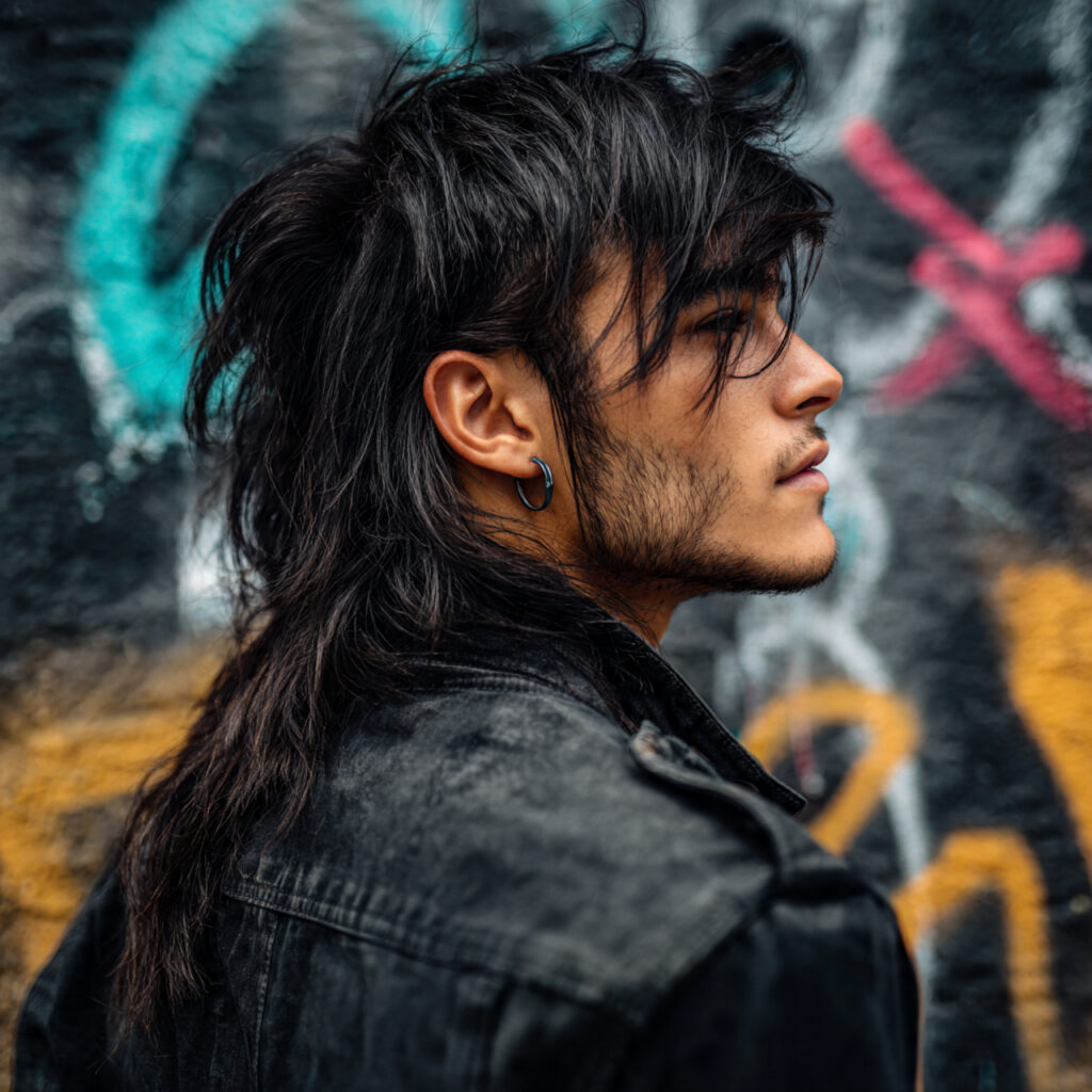 Edgy Subtle Mullet