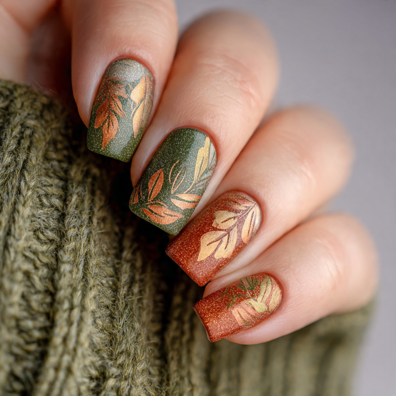 Elegant Fall Nails