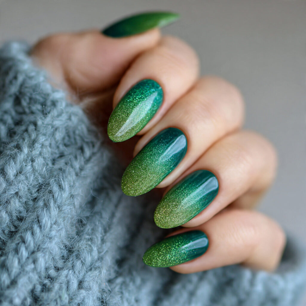 Emerald Green Ombre