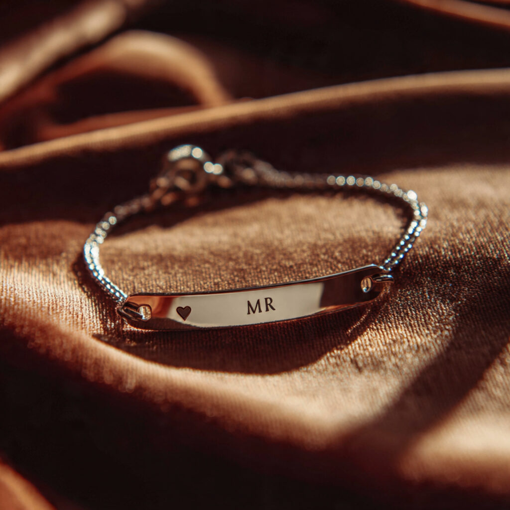Engraved Bracelet or Necklace
