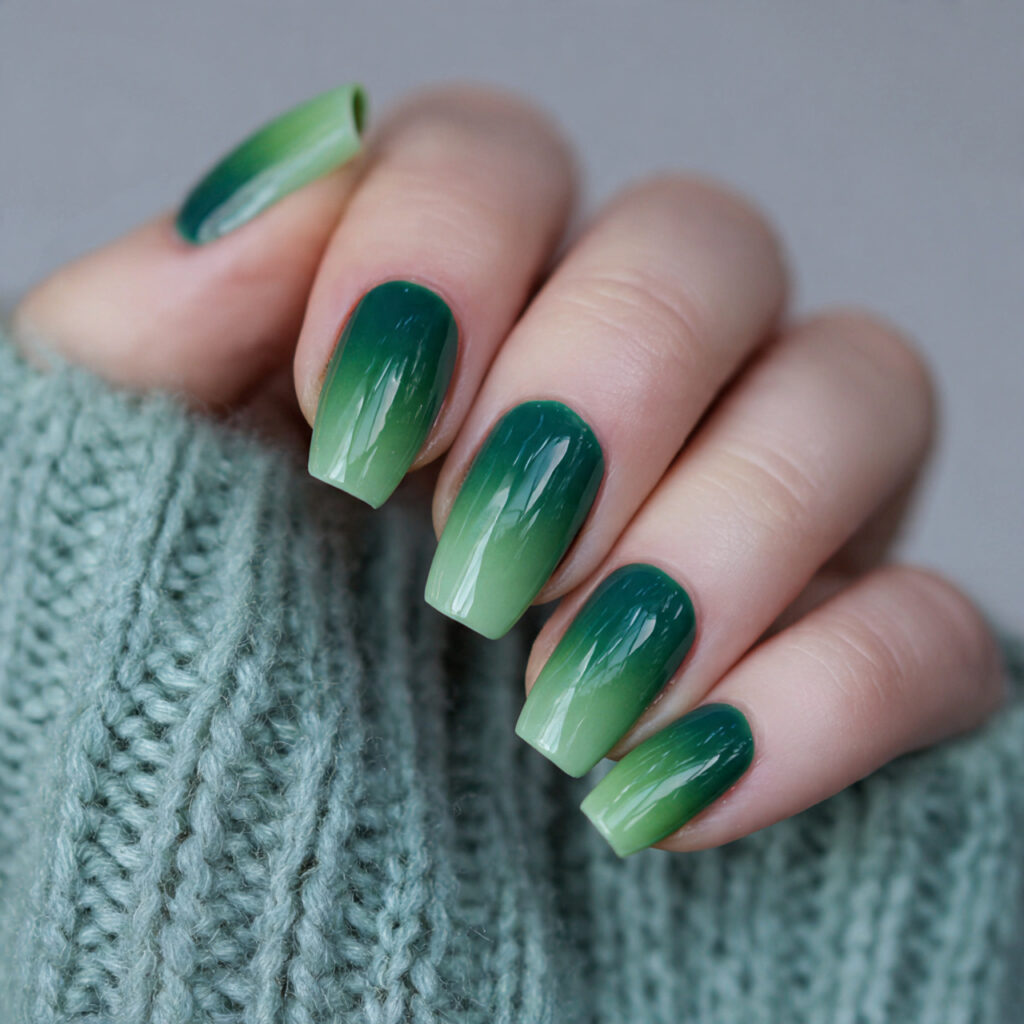 Forest Green Ombre