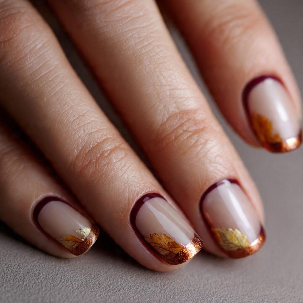 French Tips with a Twist