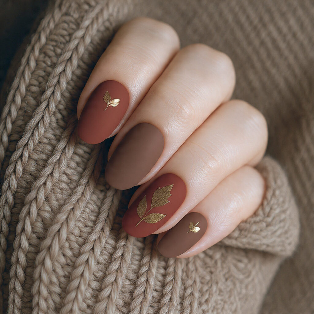 Subtle Fall Nails: 22 Inspiring Ideas for the Season 10 French Tips with a Twist