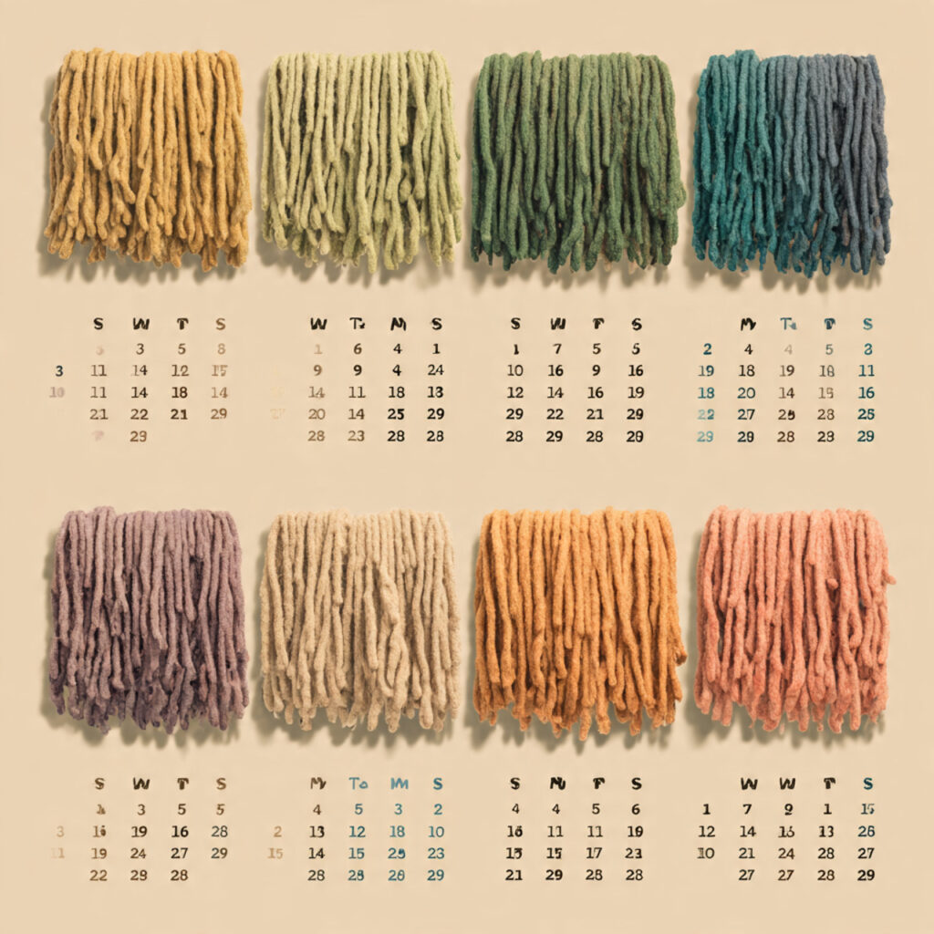 How Often Should You Re-Dye Locs