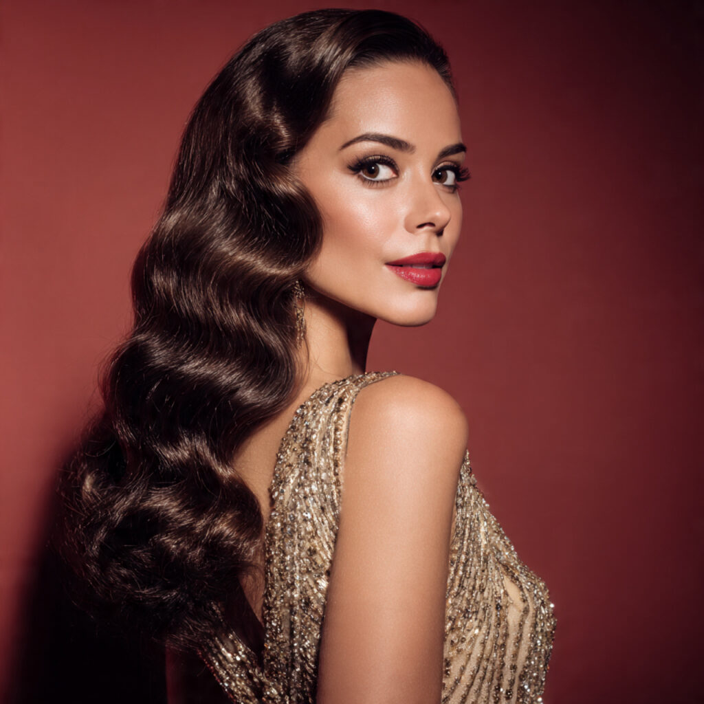 20 Stunning Birthday Hairstyles to Make You Shine All 1 Glam Hollywood Waves