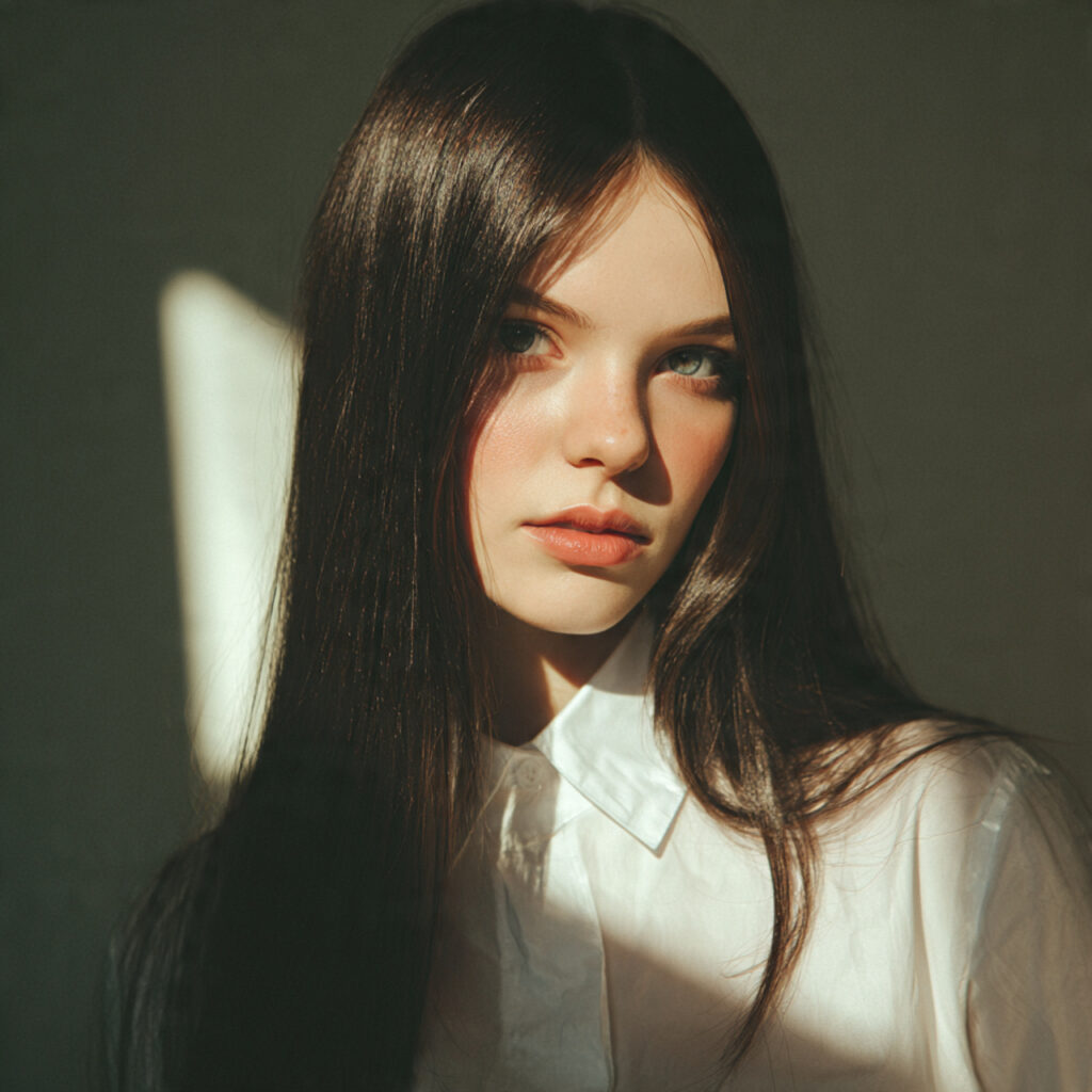 Glossy Straight Look