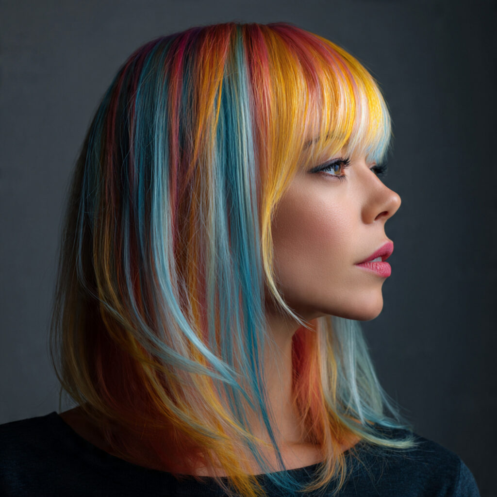 Gradient Skunk Coloring