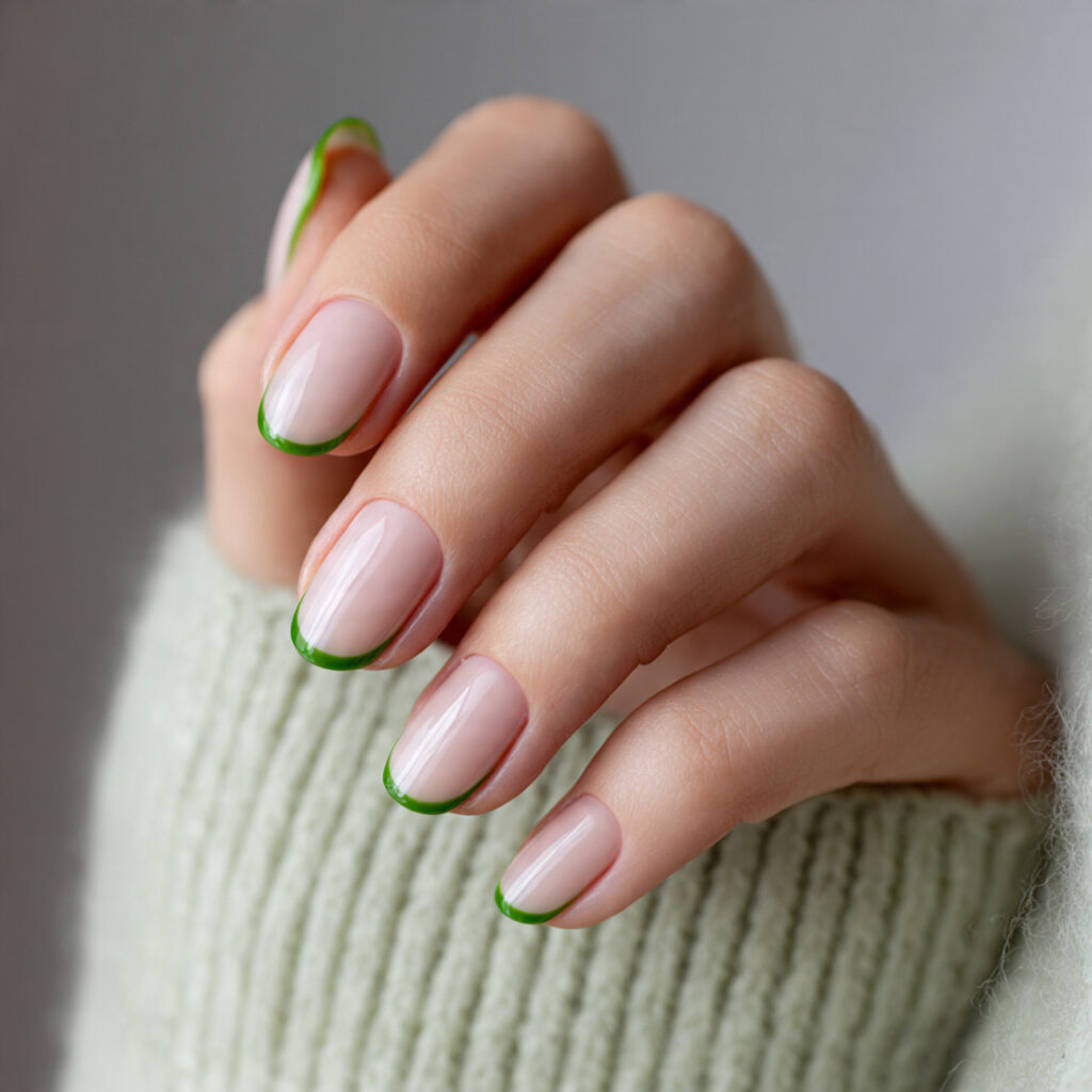 Green French Tips