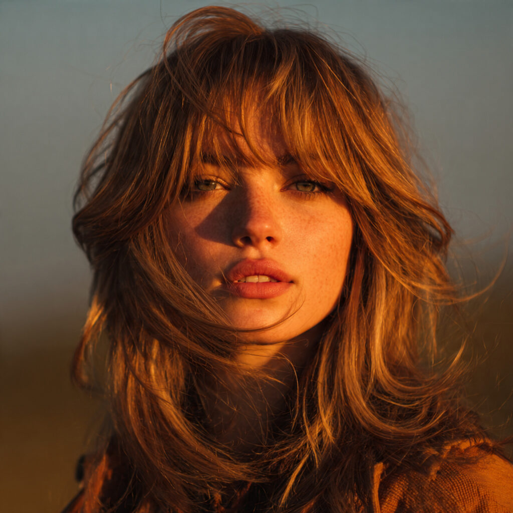 Grown-Out Wolf Cut for Natural Movement