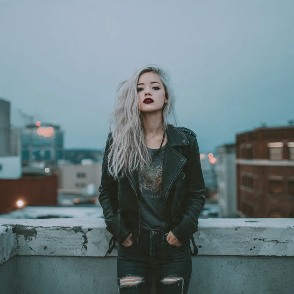 Grunge with Leather