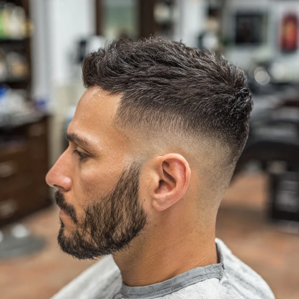 22 Best Faded Mullet Hairstyles for Men – Modern Cuts That Turn Heads 10 Hard Part Fade Mullet