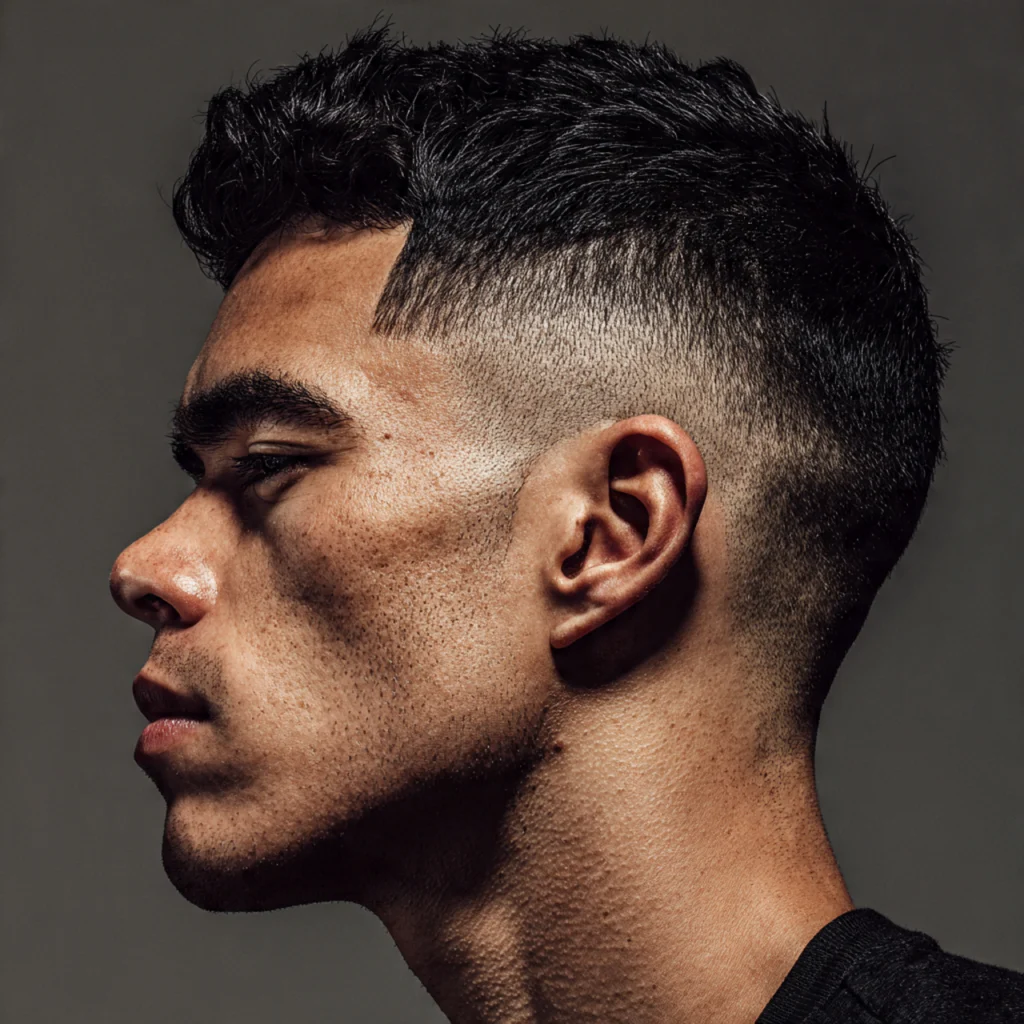 22 Best Faded Undercut for Men – Top Fade Styles & Barber Tips 20 Hard Part Faded Undercut