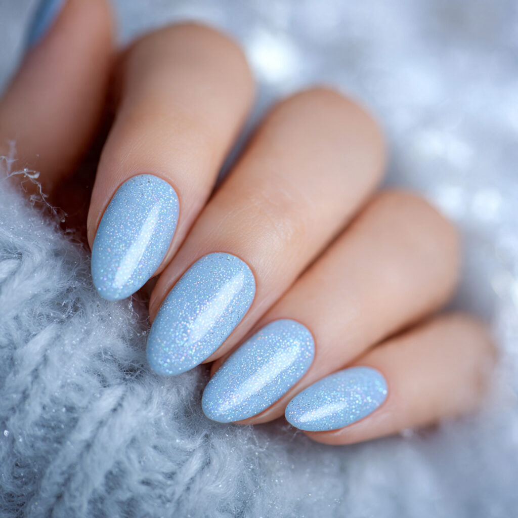 Icy Blue Hues