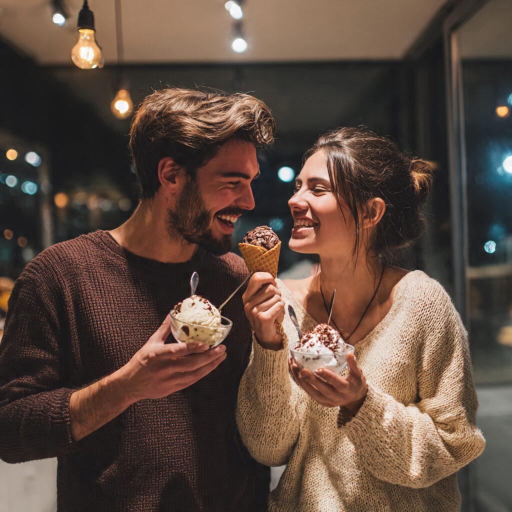 Indoor Ice Cream or Dessert Date