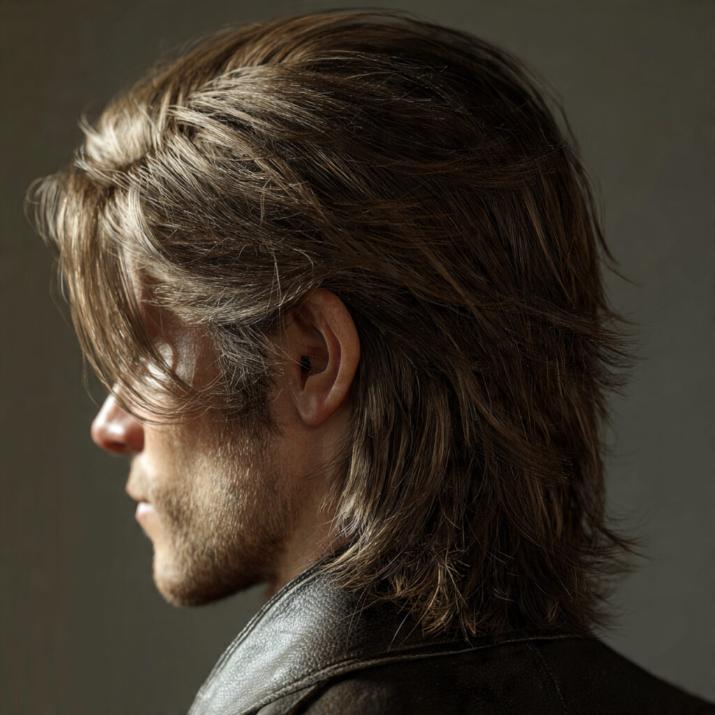 Layered Subtle Mullet