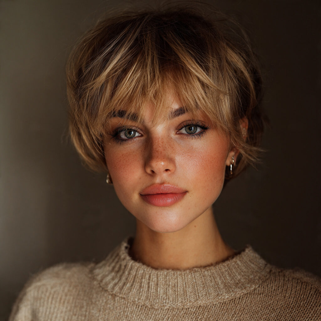 Long Pixie Bob for Square Faces