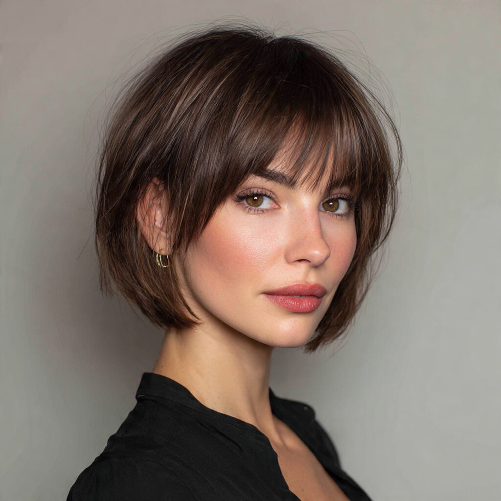 Long Pixie Bob for Thick Hair