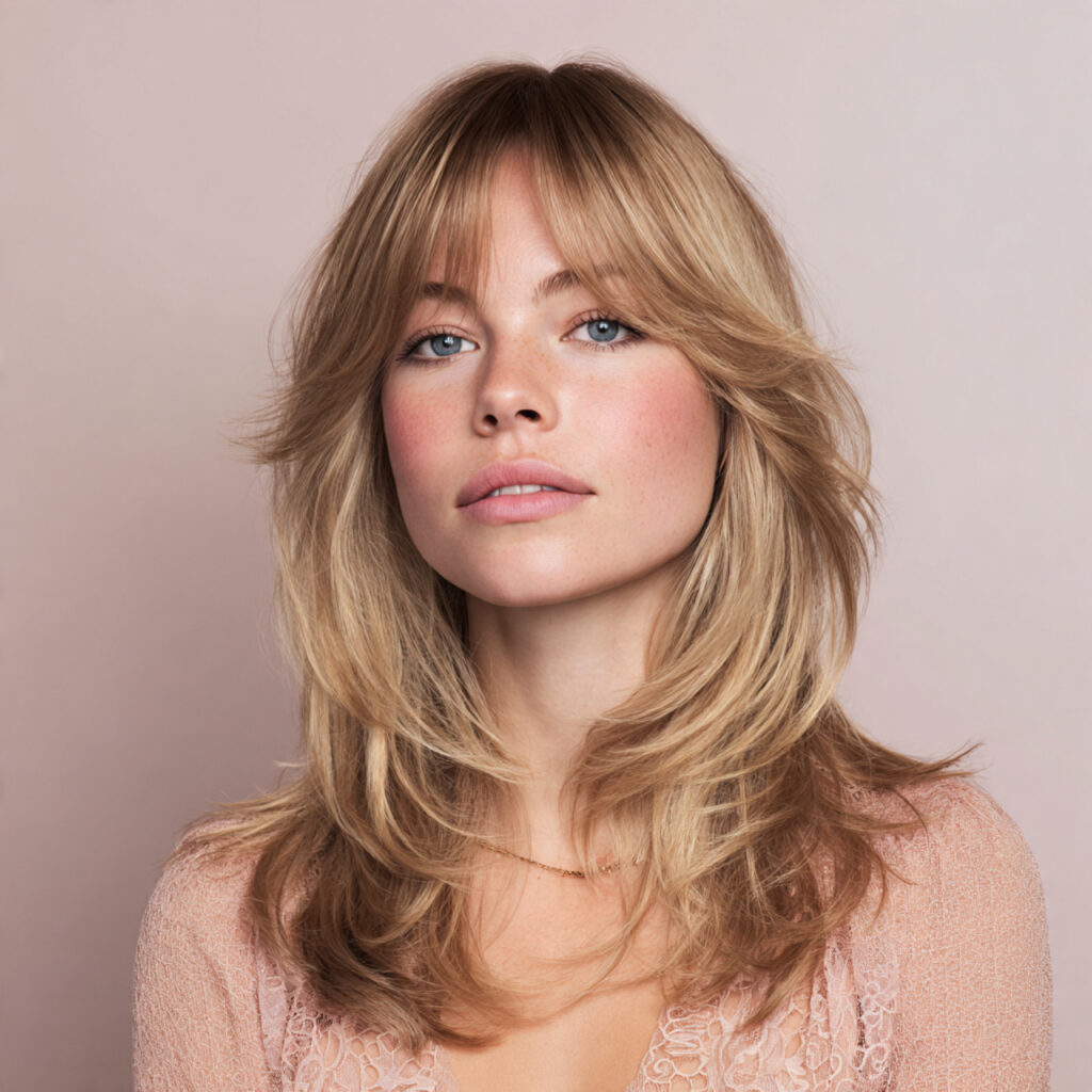 Long Shag for Fine Hair