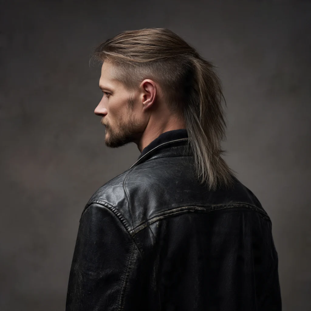 22 Best Faded Mullet Hairstyles for Men – Modern Cuts That Turn Heads 19 Long Tail Fade Mullet