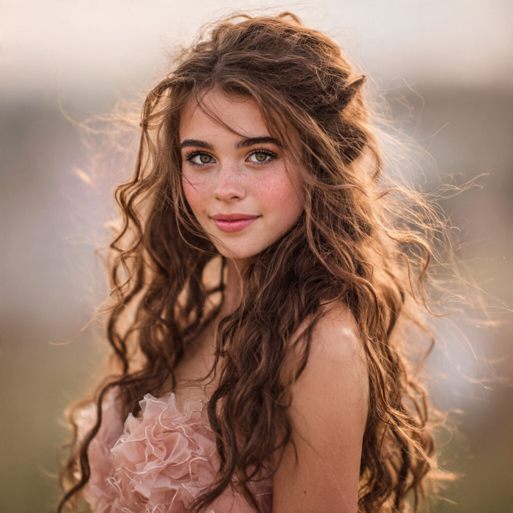 Loose Romantic Curls