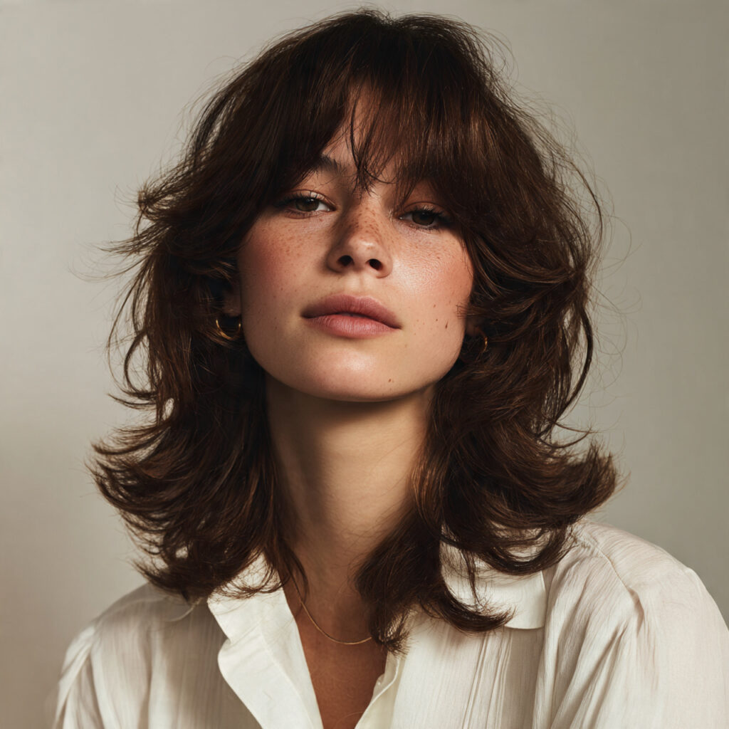 Low-Maintenance Wolf Cut for Busy Schedules