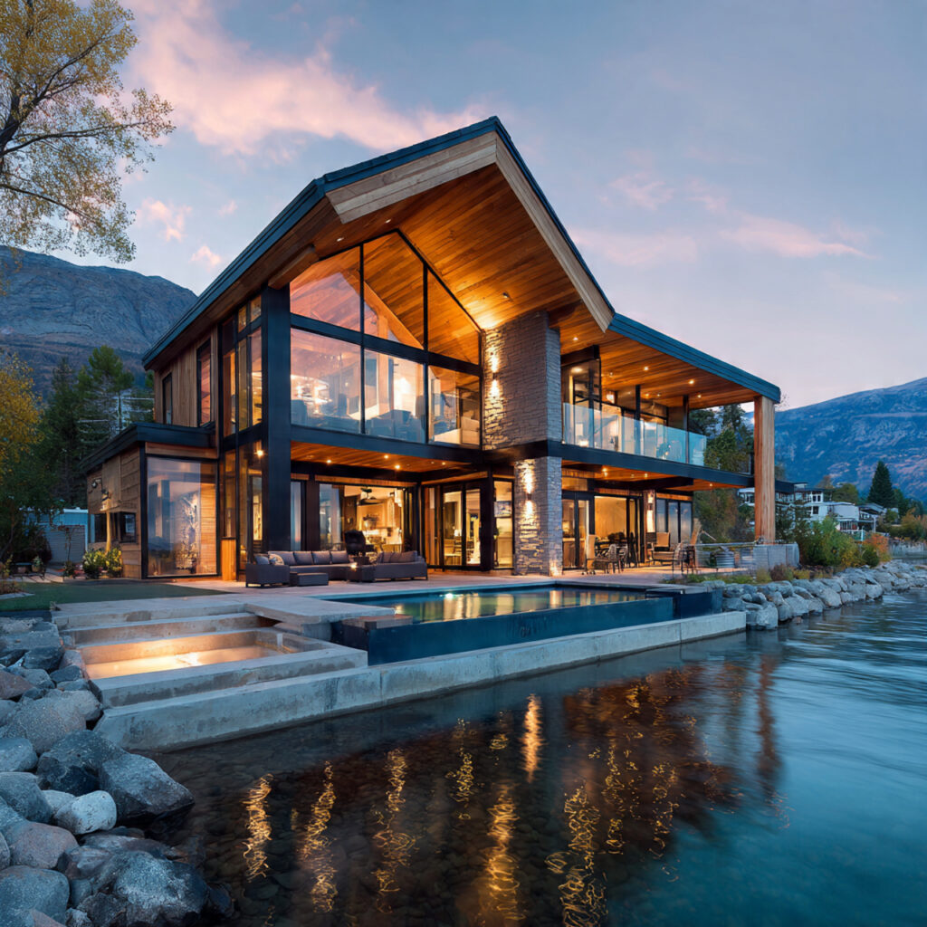 Luxury Lakeside Chalet