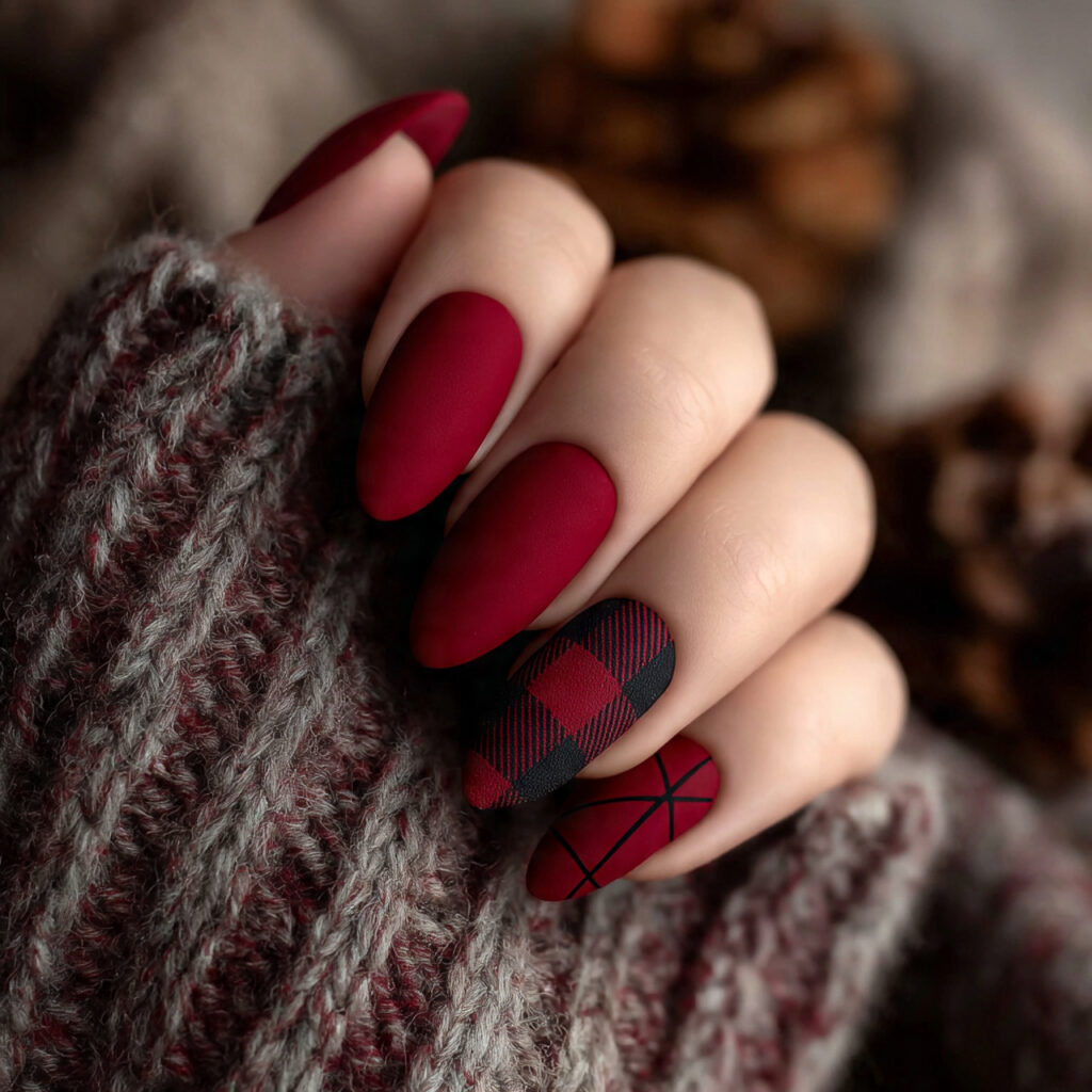 Red Fall Nails: 18 Stunning Ideas to Try This Season 6 Matte Red Finishes
