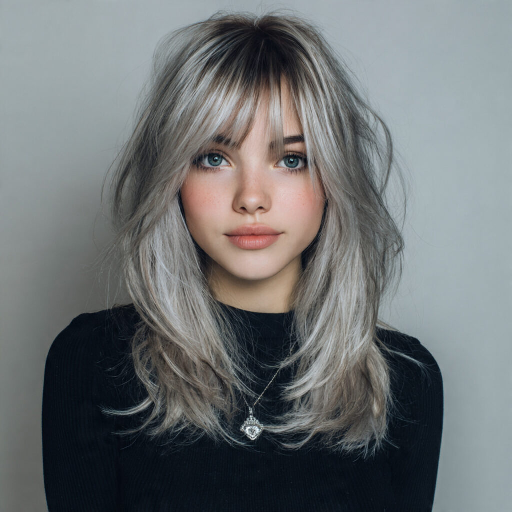 Medium Kitty Wolf Cut