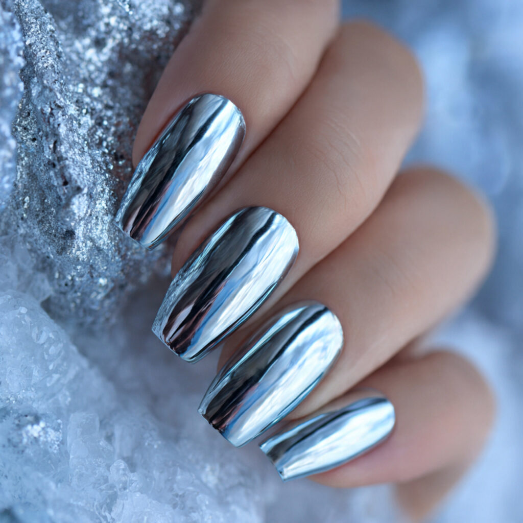 Metallic Silver Chrome